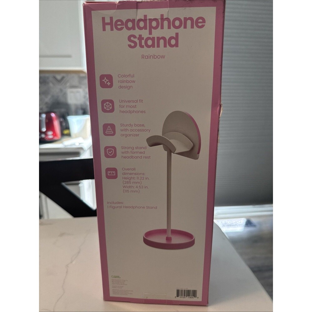 Rainbow Headphone Stand Pink - Picture 2 of 4